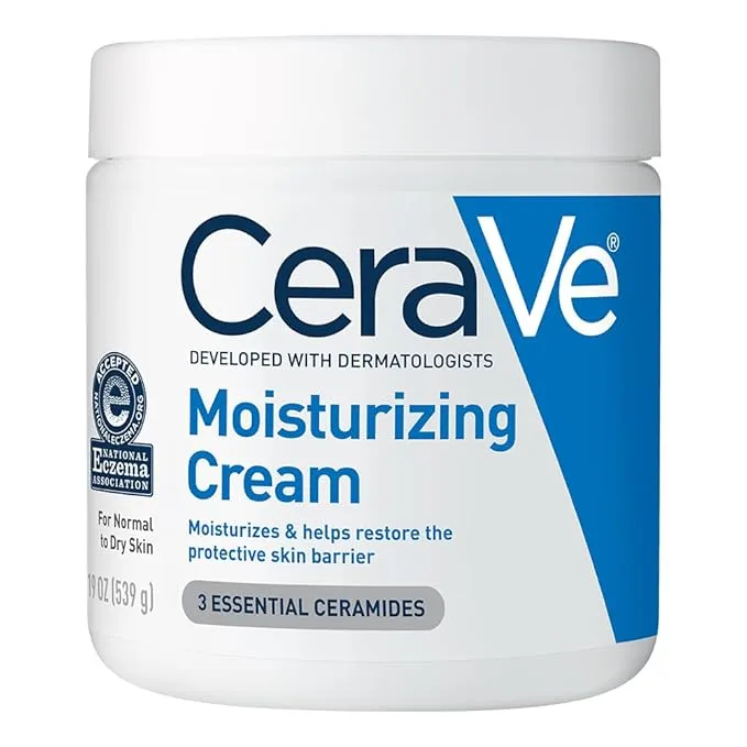 Best Skin Care Routine: Simple Steps for Radiant Skin 9 CeraVe Moisturizing Cream | Body and Face Moisturizer for Dry Skin | Body Cream with Hyaluronic Acid and Ceramides | Daily Moisturizer | Oil-Free | Fragrance Free | Non-Comedogenic | 19 Ounce
.
