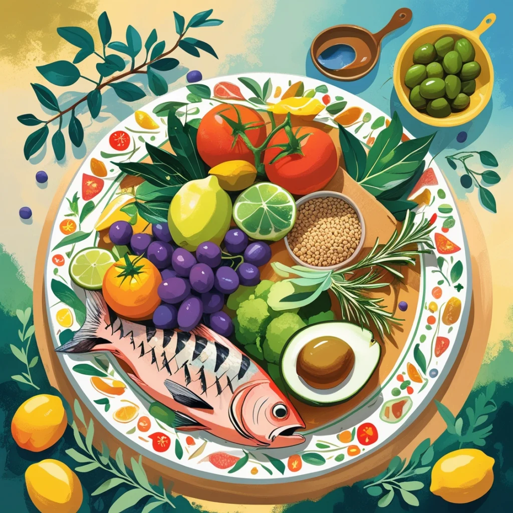 Mediterranean diet meal plan 4 Mediterranean diet health benefits