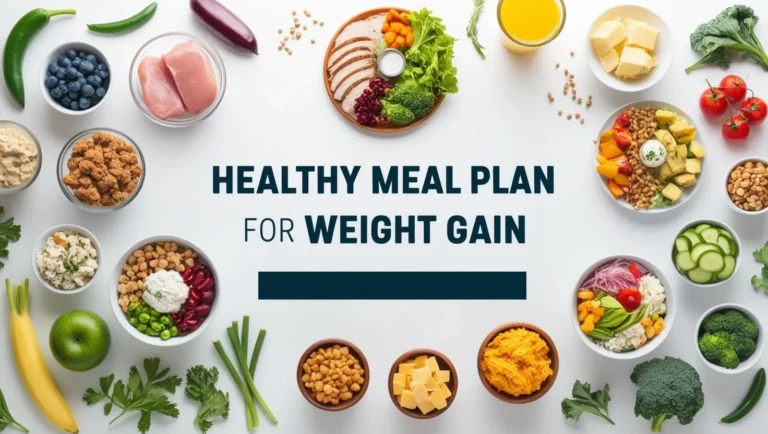 Comprehensive Meal Plan to Gain Weight Healthily