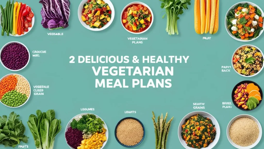 Vegetarian Diet Plans for Weight Loss 4 Vegetarian Diet Plans