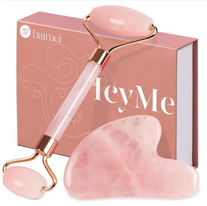 Self-Care Morning Routine: Best Tips for a Healthy Start to Your Day 3
BAIMEI IcyMe Jade Roller & Gua Sha, Face Roller Redness Reducing Skin Care Tools, Self Care Pink Gift for Men Women, Massager for Face, Eyes, Neck,...