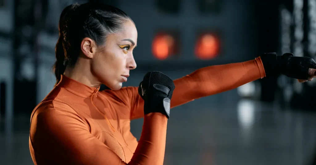 10-minute workout at home 5 Punches