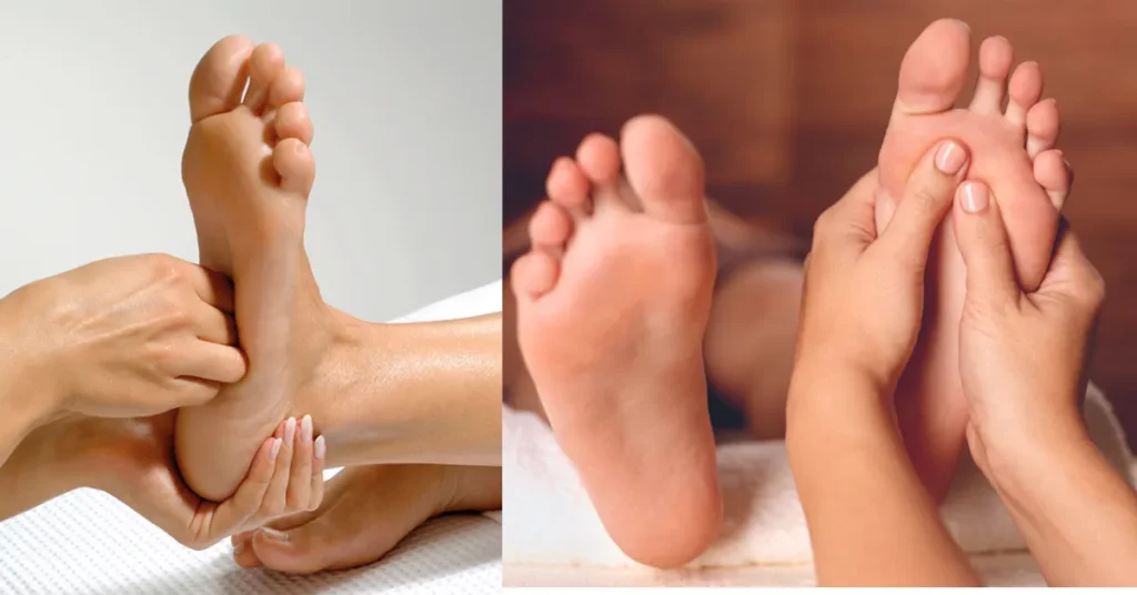 Hair Sliver foot: Triple Health Connection