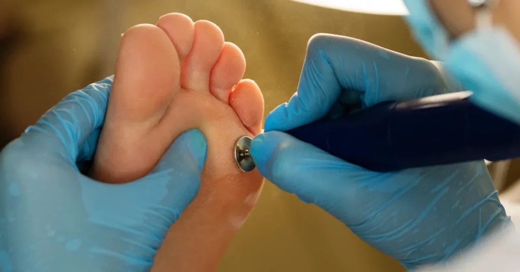 Hair Sliver foot 2