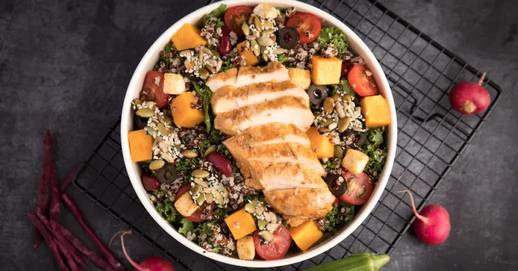 Healthy Salad Recipes for Weight Loss: 15 Nutritious 4 Lentil & Kale Protein Bowl